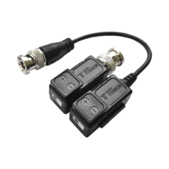 EPCOM TITANIUM Kit de Transceptores (Baluns) con Terminal PUSH SUPERIOR, Resolución 4K , Cable flexible COAXIAL Blindado / COAXITRON / AUDIO POR COAXITRON / Menu OSD /Conector 100% COBRE / protección TVS, Calidad PREMIUM MOD: TT-101-F-TURBO