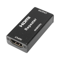 EPCOM TITANIUM Adaptador HDMI para Amplificar o Repetir la señal de los cables HDMI (Booster) a una distancia de 40 metros / Soporta resoluciones 4K x 2K. MOD: TT1684K