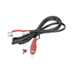 EPCOM TITANIUM Cable RCA macho a macho de 1 metro de longitud, para aplicaciones de audio y video optimizado para HD MOD: TT2RCA1M