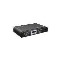 EPCOM TITANIUM Divisor (Splitter) HDMI 4K de 1 entrada a 2 salidas / Soporta 4K×2K / HDMI 2.0 / HDCP 2.2 / HDMI 3D / Longitud del cable de Entrada ≤30m, Salida ≤25m / Divide 1 Entrada de video HDMI a 2 Salidas de Video HDMI (Simultaneas). MOD: TT-312-V2.0