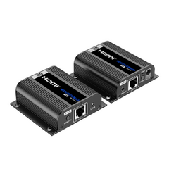EPCOM TITANIUM Kit Extensor HDMI para distancias de 50 metros / Soporta resoluciones 4K / Cat 6, 6a y 7 / Salida Loop en el Tx para visualización local / Configuración EDID / Soporta control remoto del equipo fuente / Alimente solo el Tx TT372EDID4K