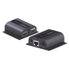 EPCOM TITANIUM Kit Extensor HDMI para distancias de 60 metros / Resolucion 1080P @ 60 Hz / Cat 6/6A/7 / Salida Loop en el Tx para visualización local / La señal se ajusta según la distancia del cable / Soporta control remoto del equipo fuente TT-372-PRO