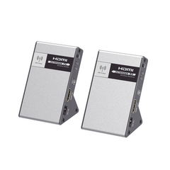 EPCOM TITANIUM Kit Extensor Inalambrico de HDMI (Cero Cables) / Soporta 4K a 30 Metros de Distancia / Cero Latencia / 60 G / Libre de Interferencias y Seguridad Estable / Multiples Usos MOD: TT-688-L