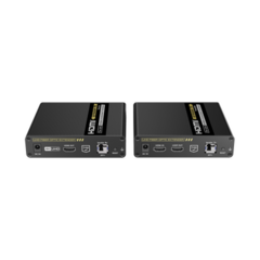 EPCOM TITANIUM Kit Extensor HDMI por FIBRA ÓPTICA 10G a 40 Km / Resolución 4K@60Hz/ Monomodo (SMF) / IPCOLOR PIXEL / Cero Latencia/ Sin Comprimir / S/PDIF / ARC / RS-232 / Salida Loop / Transceptores Ópticos (GBIC) Incluidos / IR bidireccional. MOD: TT993
