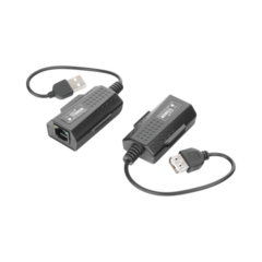 EPCOM TITANIUM Kit extensor USB por cable UTP Cat 5 / 5e / 6 para Distancias de Hasta 50 Metros / Versión 2.0 MOD: TT-USB-100