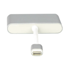 EPCOM POWERLINE Adaptador Multipuerto USB-C 3.1 A HDMI 4K / USB 3.0 / USB – C / Alta Velocidad de Transmisión de Datos / Admite Carga Rápida (PD) en el Puerto USB – C MOD: TT-USB-CAV