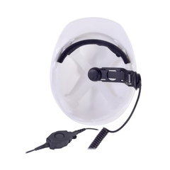 TXPRO Micrófono de conducción osea de cabeza para casco con bocina de alta potencia para radios KENWOOD TK3230/3000/3402/3312/3360/3170,NX240/340/220/320/420, TKD240/340 MOD: TX-129-K01