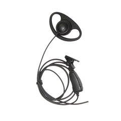 TXPRO Micrófono de solapa con gancho auricular en forma de D para radios Motorola HT750/1250/1550/PRO5150/5550/7150 MOD: TX-160N-M02