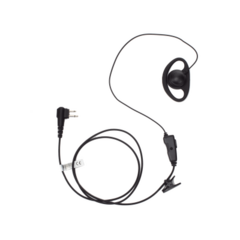 TXPRO Micrófono de solapa con gancho auricular en forma de D para radios Motorola GP300/SP50/P1225/PRO315/MAGONE/EP450/EP350 MOD: TX-160N-M01