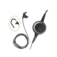 TXPRO Micrófono audífono interconstruido en auricular con PTT grande para HYT TC610P/TC780 MOD: TX-540D-H02