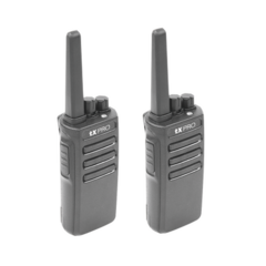 TXPRO Duo de Radios Portatiles UHF, 5W de Potencia, Scrambler de Voz, Alta Cobertura, 400-470 MHZ TX600DUO