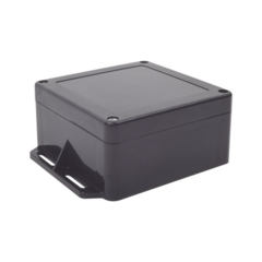 TXPRO Gabinete Plástico Negro para Exterior (IP65) de 120 x 120 x 60 mm Cierre por Tornillos. TXG-0152-BK