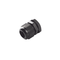 TXPRO Conector Plástico Negro Tipo Glándula, para Cable de 6 a 12 mm de Diámetro. TXG-PG-13.5BK