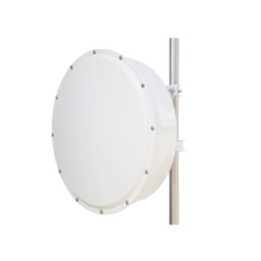 TXPRO Antena direccional de alta resistencia, Ganancia 30 dBi, (4.9 -6.5 GHz), Plato hondo para mayor inmunidad al ruido, Conectores N-Hembra, Montaje y radomo incluido MOD: TXP-4965-30PB2-KIT
