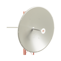 TXPRO Antena altamente direccional / Distancia de hasta 100 km / Ganancia de 36 dBi / 4.9 - 6.5 GHz / Conectores N-Hembra / incluye montaje para torre y montaje estabilizador para fuertes vientos. MOD: TXP-4965-D36