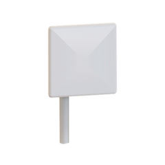 TXPRO Antena tipo panel para exterior, 5.1 - 5.8 GHz, Ganancia 23 dBi, Dimensiones 30 x 30 x 4.5 cm, Conector N-hembra, MOD: TXP515823