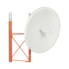 TXPRO Antena Direccional con Frecuencia Extendida / 4.8 - 6.5 GHz / 28 dBi / Jumper incluido con conector N-Macho / Polaridad en 90º y 45º / Montaje incluido para torre o mástil MOD: TXP-D4865-28-N