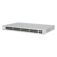 UBIQUITI NETWORKS Switch UniFi administrable de 48 puertos 10/100/1000, 2 SFP y 2 SFP+, Sin PoE MOD: US-48