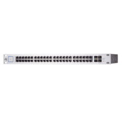 UBIQUITI NETWORKS UniFi Switch PoE+ Administrable de 48 puertos 10/100/1000 Mbps, 2 puertos SFP Gigabit , 2 puertos SFP+ 10 G, 500W MOD: US-48-500W
