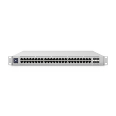 UBIQUITI NETWORKS UniFi Switch Enterprise administrable capa 3, 48 puertos 2.5GbE RJ45 POE+, 4 puertos 10G SFP+, 720W, con pantalla táctil de 1.3" MOD: USW-ENTERPRISE-48-POE