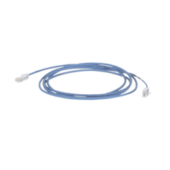 PANDUIT Cable de Parcheo TX6, UTP Cat6, Diámetro Reducido (28AWG), Color Azul, 25ft MOD: UTP28SP25BU