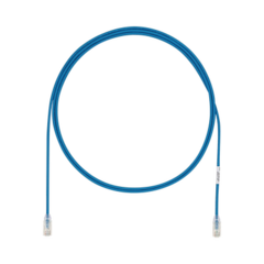 PANDUIT Cable de Parcheo UTP Cat6A, CM/LSZH, Diámetro Reducido (28AWG), Color Azul, 10ft MOD: UTP28X10BU