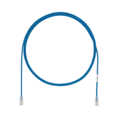 PANDUIT Cable de Parcheo UTP Cat6A, CM/LSZH, Diámetro Reducido (28AWG), Color Azul, 17 Metros MOD: UTP28X17MBU