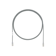PANDUIT Cable de Parcheo UTP Cat6A, CM/LSZH, Diámetro Reducido (28AWG), Color Gris, 20 ft MOD: UTP28X20GY