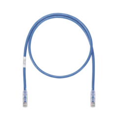 PANDUIT Cable de Parcheo UTP, Cat6A, 26 AWG, CM, Color Azul, 5ft MOD: UTP6ASD5BU