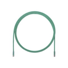 PANDUIT Cable de Parcheo UTP, Cat6A, 24 AWG, CM, Color Verde, 15ft MOD: UTP6AX15GR