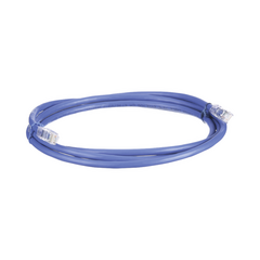 PANDUIT Cable de Parcheo UTP, Cat6A, 24 AWG, CM, Color Azul, 5ft MOD: UTP6AX5BU