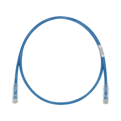 PANDUIT Cable de Parcheo TX6, UTP Cat6, 24 AWG, CM, Color Azul, 10ft MOD: UTPSP10BUY