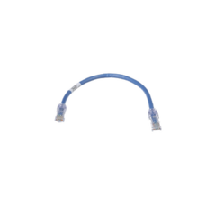 PANDUIT Cable de Parcheo TX6, UTP Cat6, 24 AWG, CM, Color Azul, 1ft MOD: UTPSP1BUY