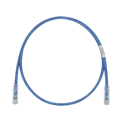 PANDUIT Cable de Parcheo TX6, UTP Cat6, 24 AWG, CM, Color Azul, 25ft MOD: UTPSP25BUY