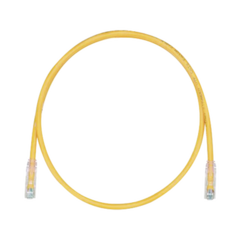 PANDUIT Cable de Parcheo TX6, UTP Cat6, 24 AWG, CM, Color Amarillo, 30 ft UTPSP30YLY