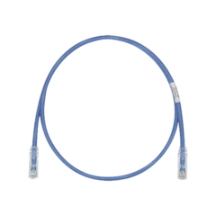 PANDUIT Cable de Parcheo TX6, UTP Cat6, 24 AWG, CM, Color Azul, 35ft MOD: UTPSP35BUY