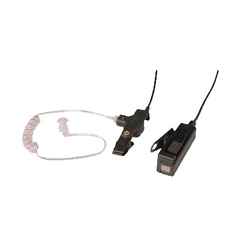 OTTO Kit de Micrófono-Audífono profesional de 2 cables Motorola EP350/450/450S, MAGONE, MOTOTRBO: DEP450,XPR3000,CP200D. Hytera TC500/600 MOD: V1-10176