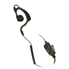 OTTO Micrófono-Audífono de Gancho, 18 Kg de resistencia en el cable. Para Motorola EP450, MAG ONE, DEP450 y Hytera series TC500/600/700 MOD: V1-EL2MG131