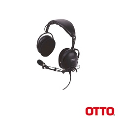OTTO Diadema Heavy Duty sobre la cabeza para Motorola EP350/450/450S, MAGONE, MOTOTRBO: DEP450,XPR3000,CP200D. Hytera TC500/600 MOD: V4-10146