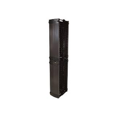 SIEMON Organizador Value Vertical Doble de 45UR, Fabricado en Acero Laminado en Frio, 6in (152mm) de Ancho MOD: VCM1A-06D-1-45