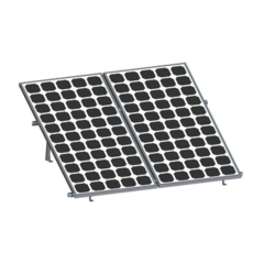 EPCOM POWERLINE Montaje para Panel Solar, Riel "8" de 2700mm para Módulos con Espesor de 35mm, Velocidad de Viento Máx. 136km/h VEKTOR8R2700