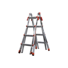 Little Giant Ladder Systems Escalera Multi-Posiciones de 5.18 m (17') para Superficies Inclinadas (SKU 15417-001). VELOCITY-M17-IA