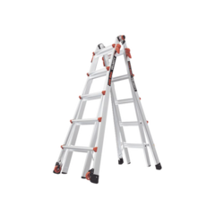 Little Giant Ladder Systems Escalera Multi-Posiciones de 6.7 m (22') para Suelos Inclinados o con Desniveles. MOD: VELOCITYM22IA