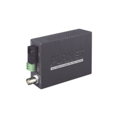 PLANET Kit Transmisor/Receptor de Video Analogo sobre Fibra Mono Modo 20Km, SC WDM MOD: VF-106KIT