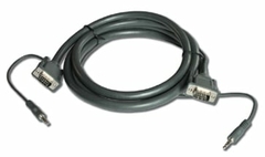 KRAMER C-GMA/GMA-3 Cable 15–Pines HD y Audio Estéreo 3.5mm