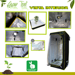 GAPY Tienda Indoor Hidropónica Calidad Premium, Armario de Cultivo para Interior, Grow Tent 80*80*180 cms Mylar 600 D de Alta Densidad. Fácil de Instalar, máxima Calidad y Durabilidad - tienda en línea