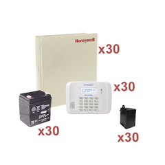 HONEYWELL HOME RESIDEO KIT de 30 PANELES VISTA48LA CON BATERIA Y TRANSFORMADOR MOD: VISTA48-KIT30