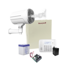 HONEYWELL HOME RESIDEO Kit de Panel de Alarma VISTA48LA con Generador de Niebla SF501P / Todo incluido MOD: VISTA48LAFOG