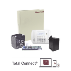 HONEYWELL HOME RESIDEO Kit de Panel de Alarma VISTA48LA con Gabinete, Batería y Transformador MOD: VISTA-48LA-NTB