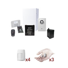 HONEYWELL HOME RESIDEO KIT (Kit de Panel de Alarma con sensores totalmente inalambricos) VISTA48PROTEGE1